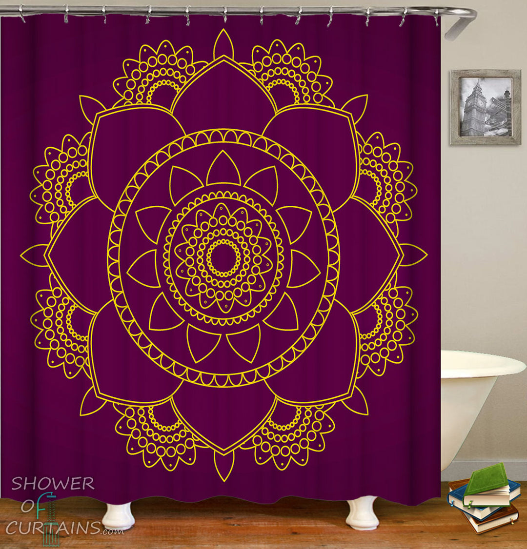 Mandala Shower Curtain
