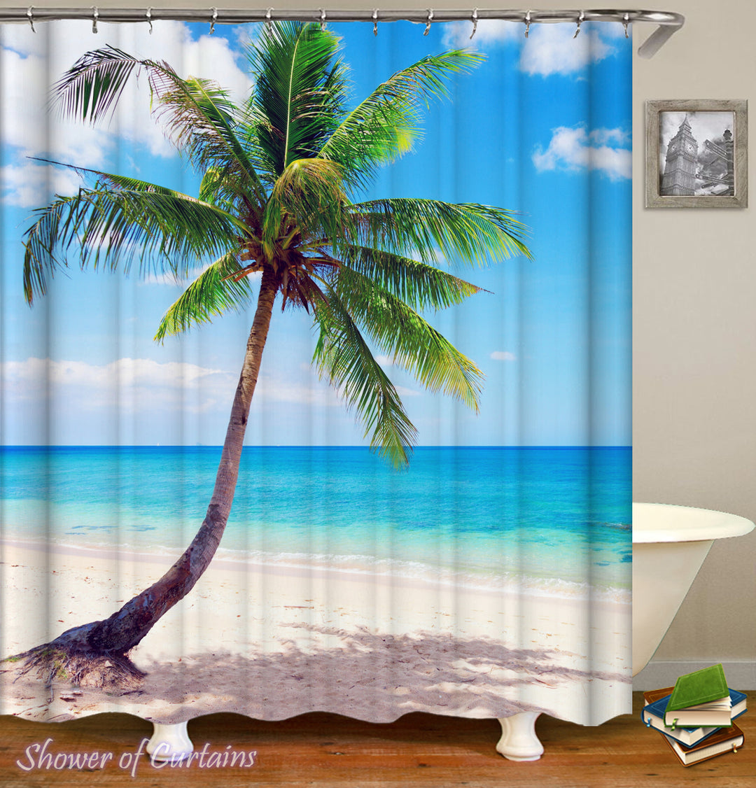 Palm Tree Shower Curtain