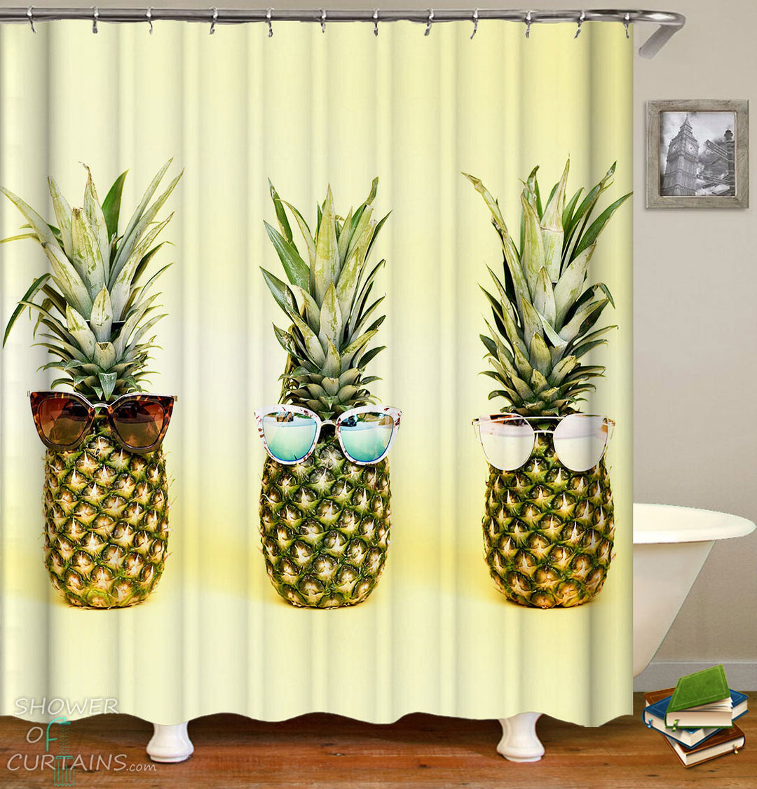 Pineapple Shower Curtain