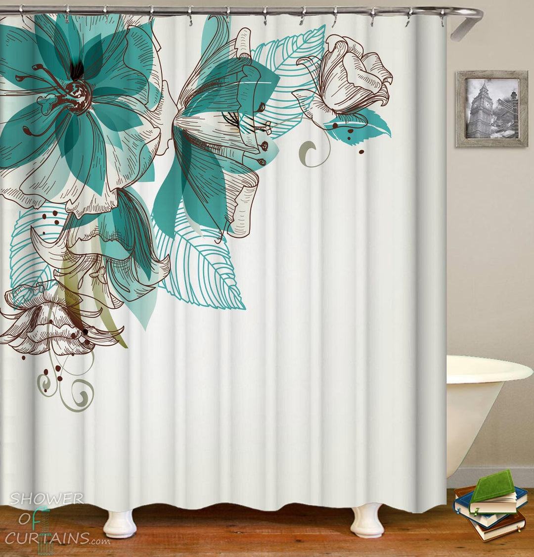 Pretty Shower Curtains