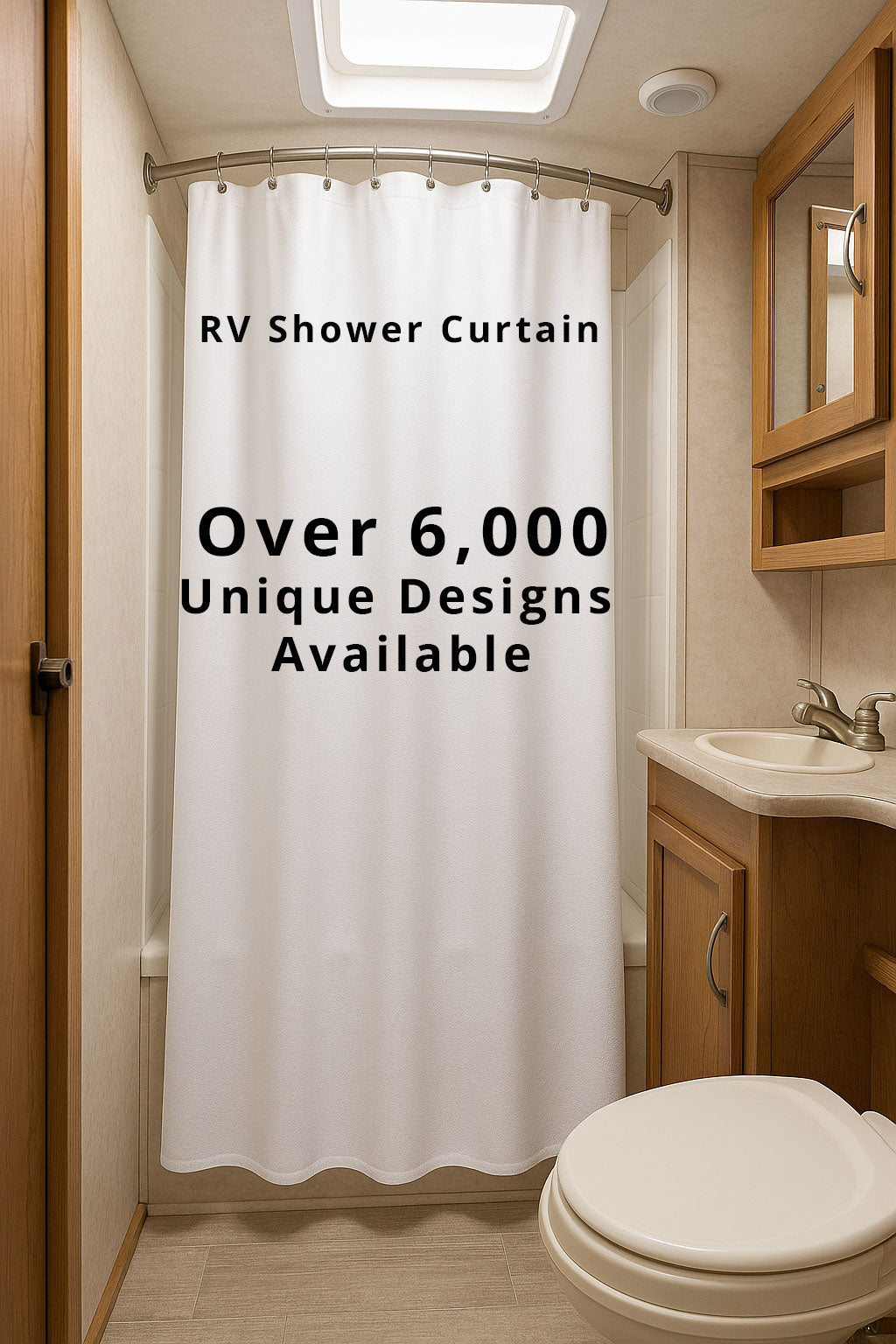 RV Shower Curtain