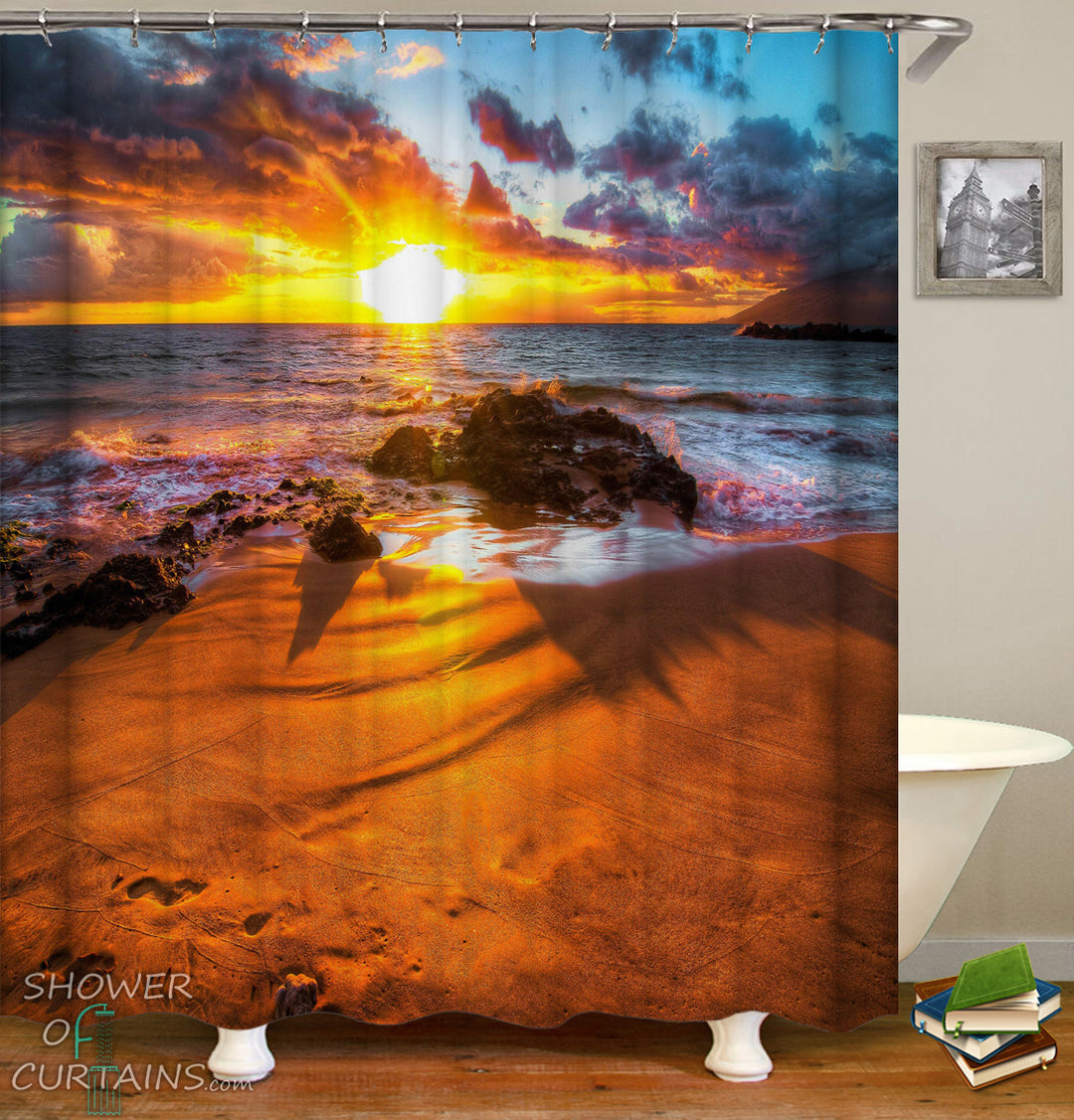 Sunset Shower Curtain