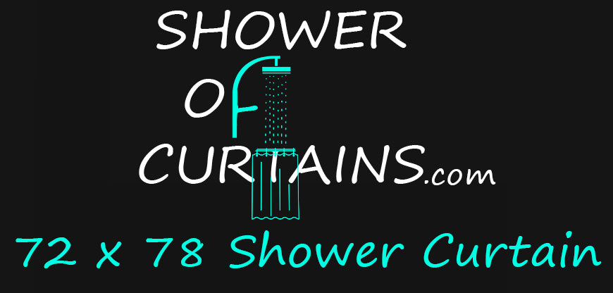 72x78 Shower Curtain