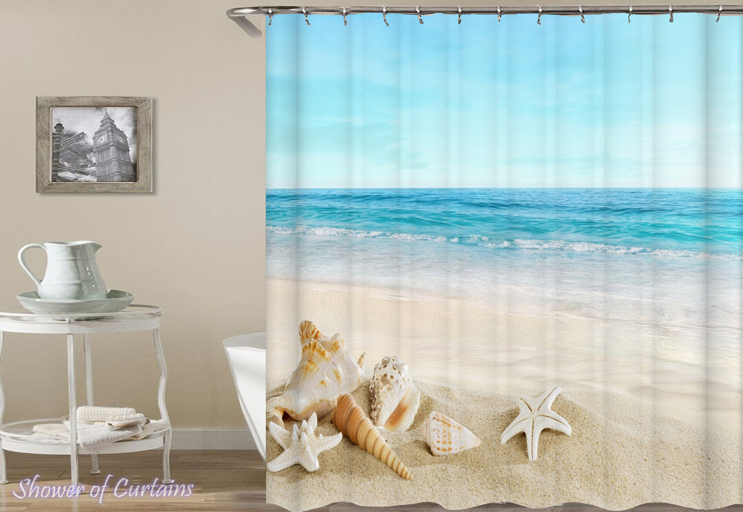 Beach Shower Curtain Collection