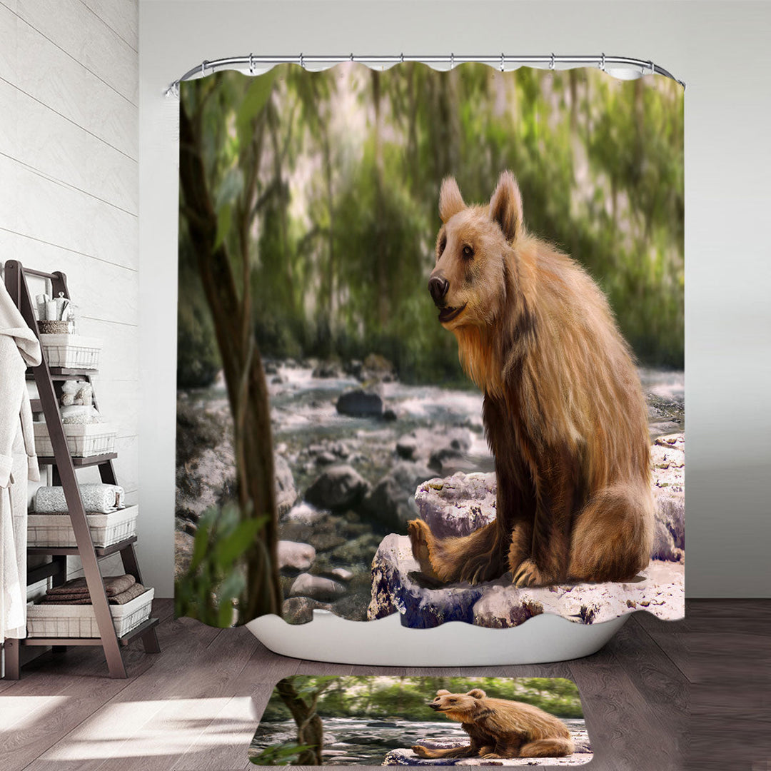 Bear Shower Curtain