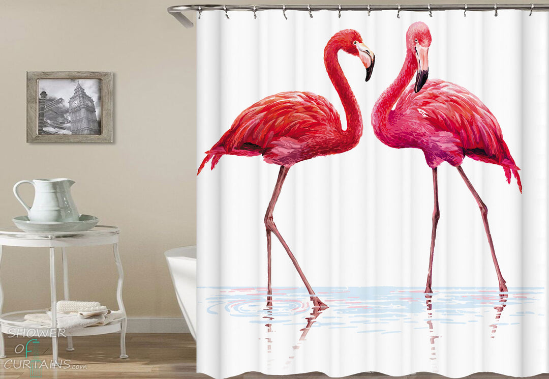 Flamingo Shower Curtain