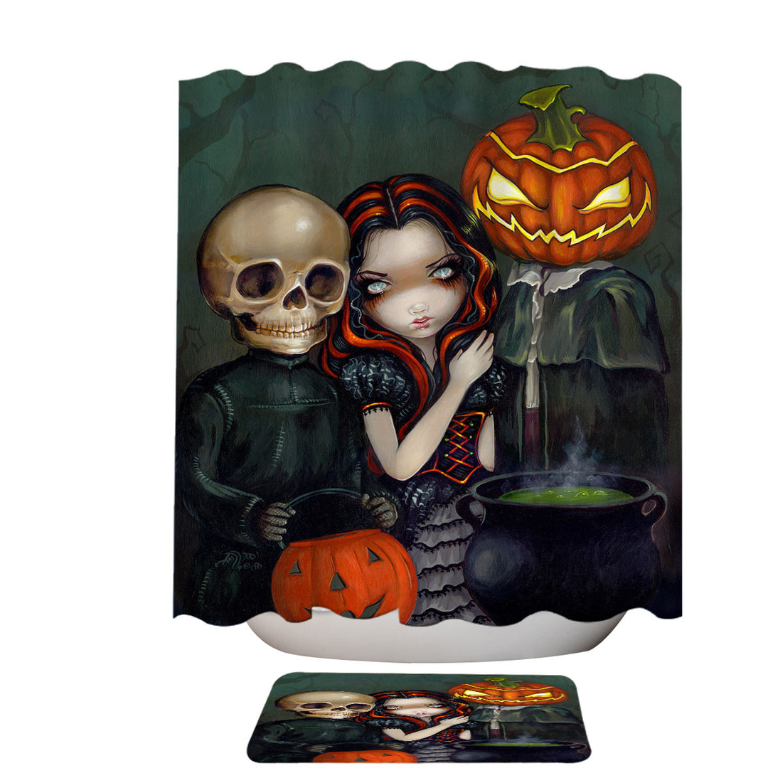 Halloween Shower Curtain