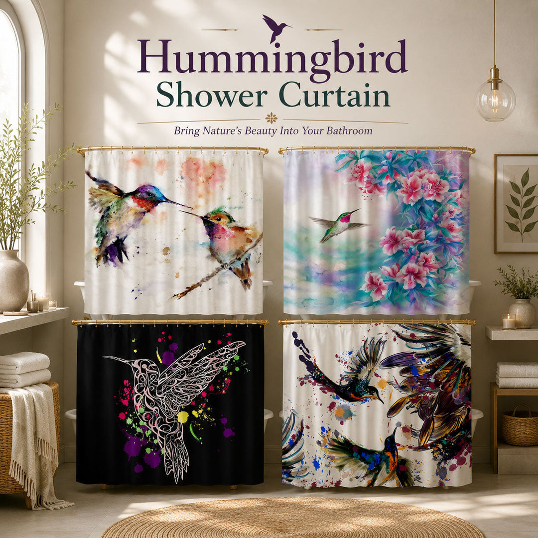 Hummingbird Shower Curtain