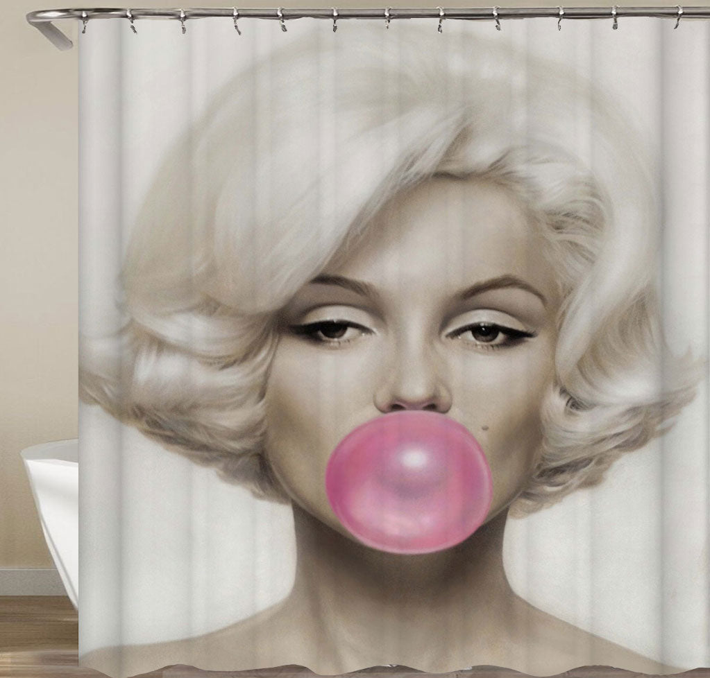 Marilyn Monroe Shower Curtain and Marilyn Monroe Shower Curtains Sets