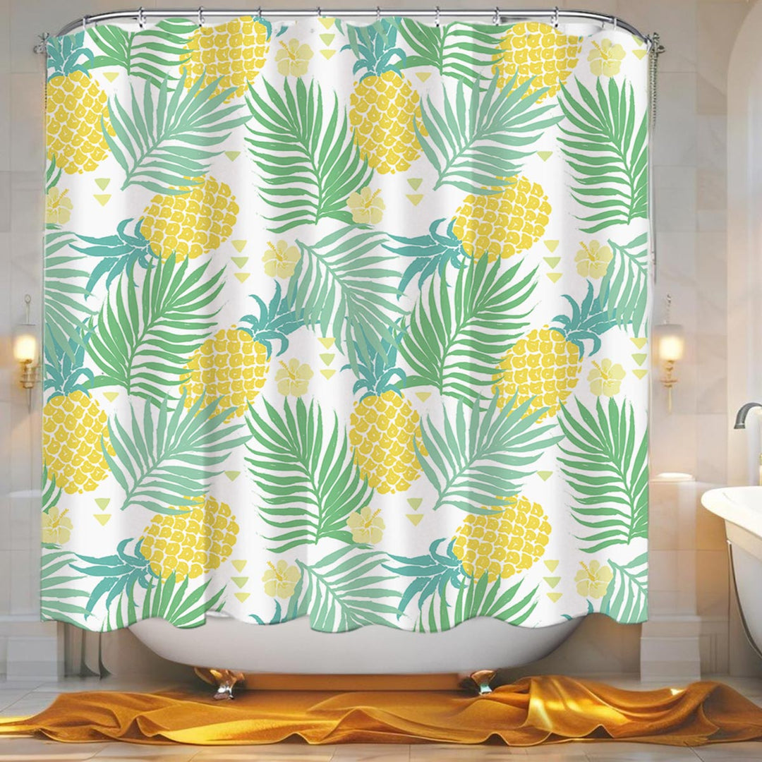 Shower Curtain Pineapple